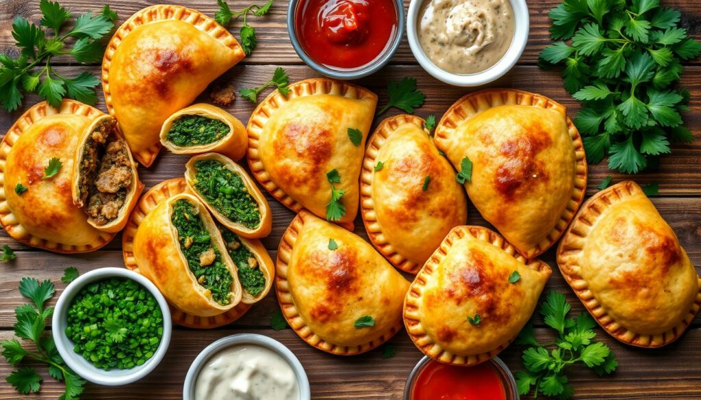 Vielfalt der Empanadas